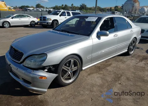 2002 Mercedes-Benz S 430 from USA, damaged, VIN WDBNG70J12A287380